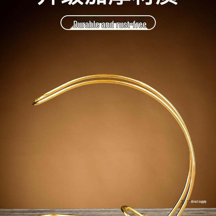 Luxury Red Wine Holder: Elegant Slanted Display Rack for Bottles