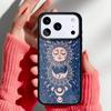 Чехол для телефона 'Лицо Солнца и Луны' для iPhone 17 Air 16e 15 14 13 Pro Max Задняя крышка для 12 11 Pro Coque