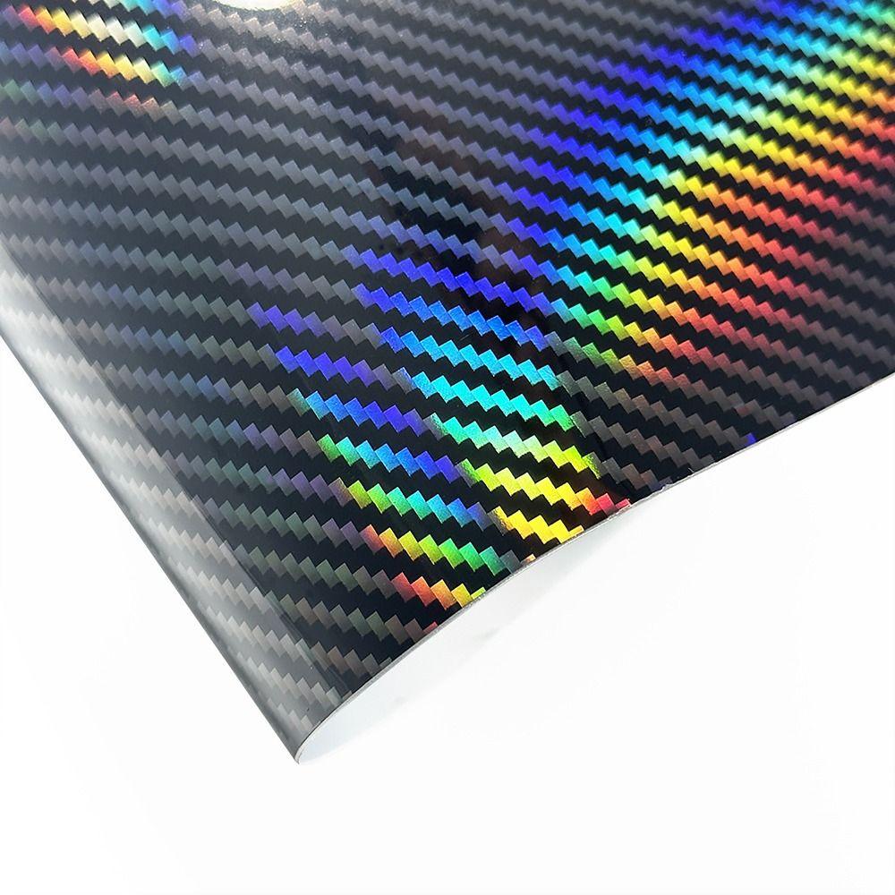 50x30CM Carbon Fiber Vinyl Film High Gloss Car Interior Sticker for Car Motorcycle DIY