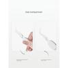 No-Need-To-Pinch Reverse Curved False Eyelash Tweezers for Effortless Hair Removal, Specialized for Beauty Salons, with Tight Grip