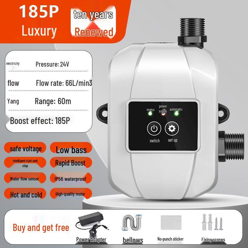 24В Автоматический бытовой повысительный насос для душа для водопровода