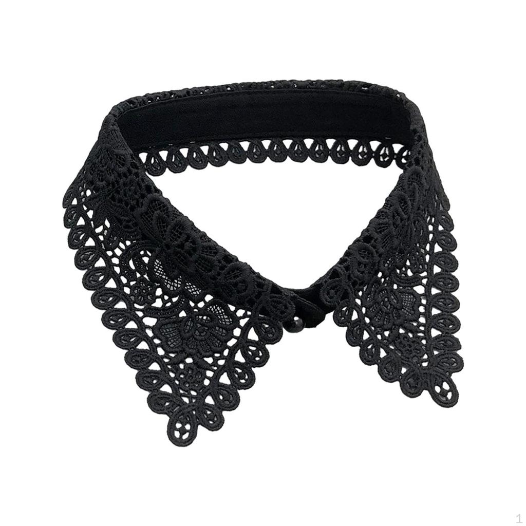Fake Choker Clothes Accessories Chiffon Versatile False Neckwear Lapel for Women Girls