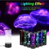Лампа для мытья медуз - RNEMITERY - 7 цветов LED - Ночник для детей - Перезаряжаемая USB - 1 Вт