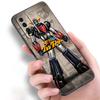 Силиконовый чехол для телефона UFO Robot Grendizer для Xiaomi Redmi Note 11 10 9 8 Pro 11T 10T 10S 9S 8T 9 9A 9C 9T черный мягкий чехол
