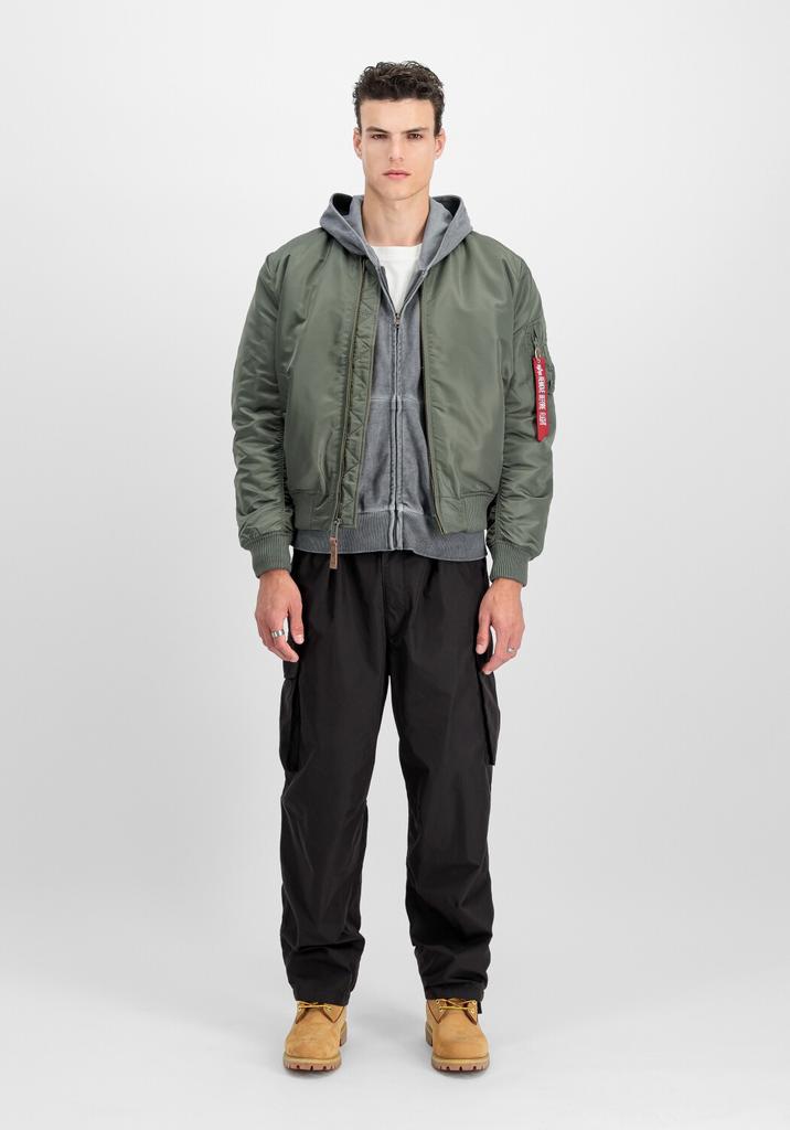 Alpha Industries MA-1 VF 59 Man (191118) винтажная зеленая зимняя куртка (191118-432)