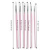 6pcs Professional Acrylic Paint Brush Set Clay Sculpting Tool Set  For Watercolor Painting