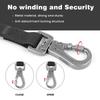 2M/3M/5M/10M PVC Long Dog Leash for Large Medium Dogs Waterproof Easy Clean Spiral Snap Ring Running Training Pet Lead