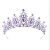 Невеста Корона Головной убор День рождения Свадебная повязка на голову Ювелирные изделия Королева Свадебный сплав Головной убор Аксессуар для волос Корона