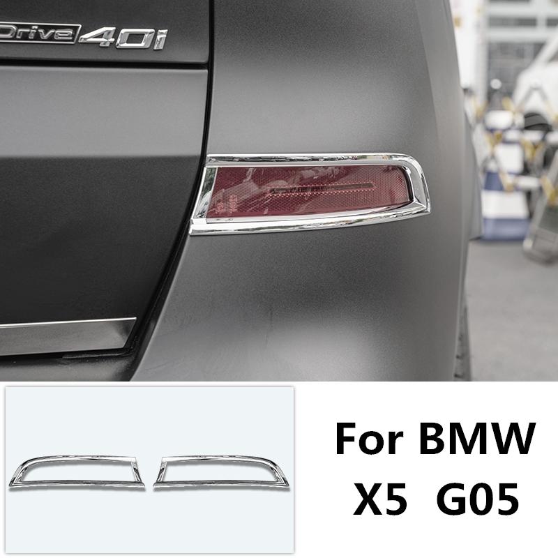 Стайлинг автомобиля, накладка на заднюю дверь, внешняя отделка из нержавеющей стали, модифицированная для BMW X5 G05, багажник, яркая полоса, украшение