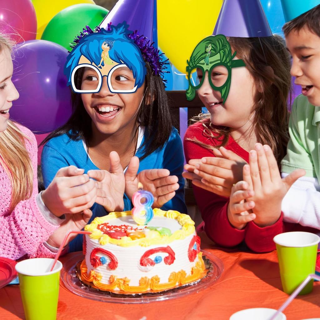 12 шт., очки-маски, сувениры для вечеринок, товары для тематических вечеринок, нарядные маски, реквизит для фотосессии, персонаж мультфильма, косплей, подарок на день рождения для детей