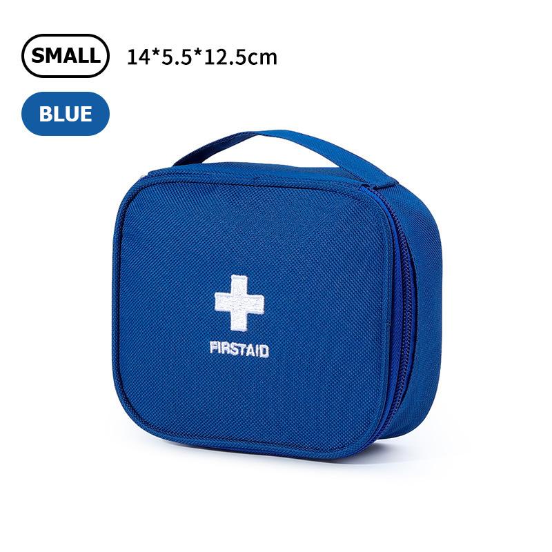 Portable Medicine Bag Cloth Medical Kit Travel Medical First Aid Kit Home Outdoor Emergency Child and Student Health Kit