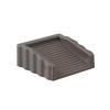 Invisible Door Stop Wedges Floor Mounted Rubber Anti-collision Wooden Floor Doorstop Windproof Heavy Duty
