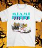 Смешная Мультяшная Футболка Miami Mice Белая 100% Хлопок Все Размеры до 4XL Унисекс