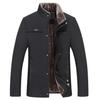 Winter Men's Jacket, Warm Fleece, Business Casual, Stand-up Collar, Jacket, Parker, Thick Coat, -30 Degrees, Warm Fur Collar