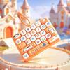 Cute Design Mini Keyboard Pendant 26 Key Keyboard Keychain  Accessories Gift