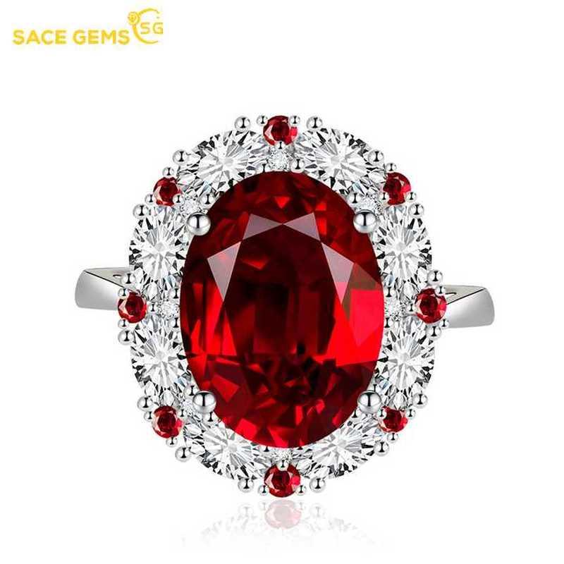 Sace Gems Винтажное роскошное кольцо с цирконием, женские ювелирные изделия, свадебный подарок для вечеринки