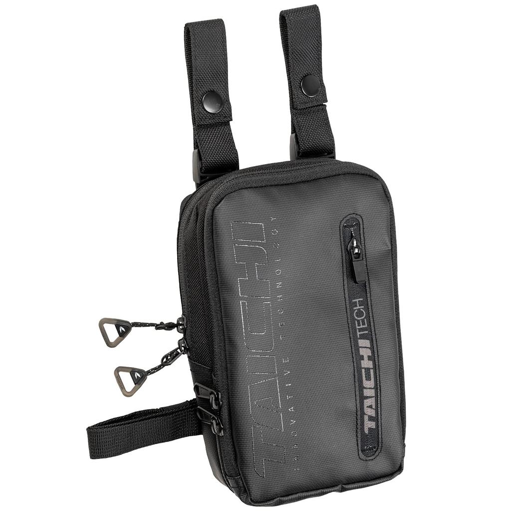 RS TAICHI Motorcycle Leg Bag, Holster Bag, Body Bag, Waist Bag, Waist Pouch, Touring Belt Pouch, RSB280, Unisex Adult, Black