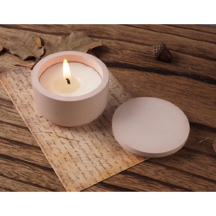 Силиконовая форма для DIY цементной чашки с кристаллическим эффектом Модная гипсовая подсвечник