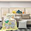 Corner Creature Cartoon Anime Moisture Absorbing Heating Flannel Blanket Student Dormitory Rest Blanket