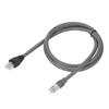 Rectangular Satellite Ethernet Cable Extension Replacement Prevent Water Portable for Mini Rectangular Satellite Grey