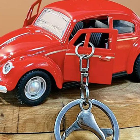 Брелок-подвеска с открывателем двери автомобиля с инерционным механизмом, мультяшный дизайн, двойное кольцо-крючок, брелок для школьной сумки