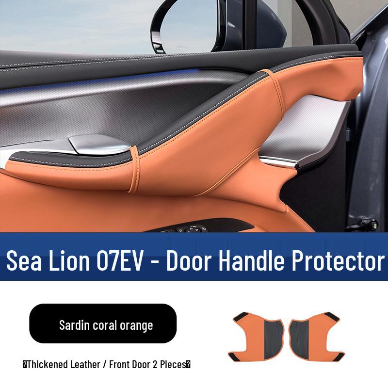 BYD Seagull 07EV Door Handle Leather Protective Cover Pad