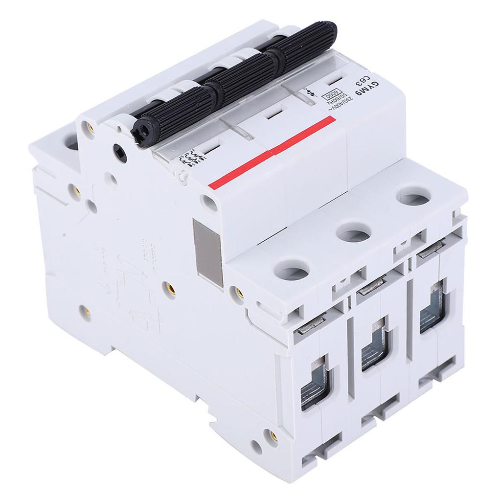 ГИМ9?C65 Автоматический выключатель 3P 230400VAC 5060Гц IP20 Электрическая защита от утечки Токовая цепь
