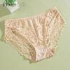Women's Lace Floral Panties Sexy Transparent Underwear Plus Size Briefs Female Seamless Underpants Hollow Out Lingerie S-XXL
