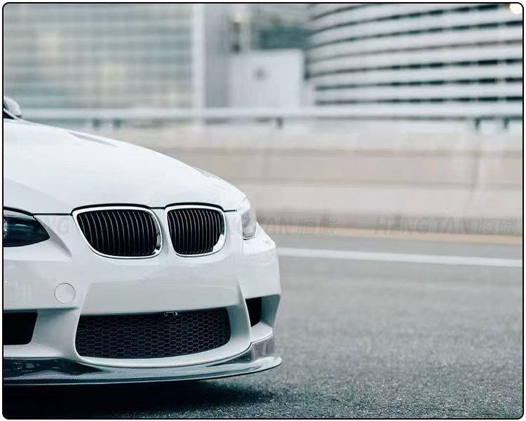 Передний сплиттер в стиле AK из углеродного волокна для BMW M3 E90/E92/E93 2006-2011