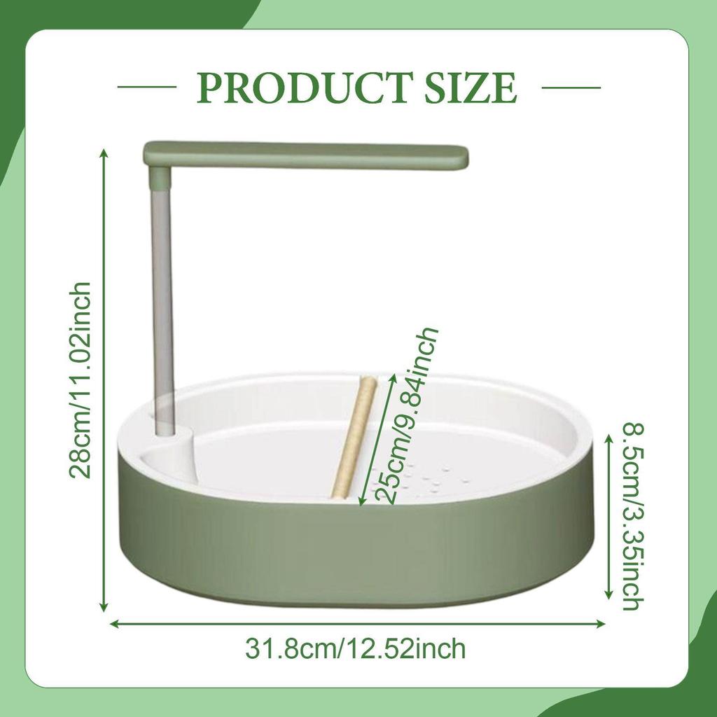 Автоматическая ванночка для птиц, принадлежности для купания, легкие аксессуары для волнистых попугайчиков, простая установка, душ для попугая, ванночка для попугая с помпой