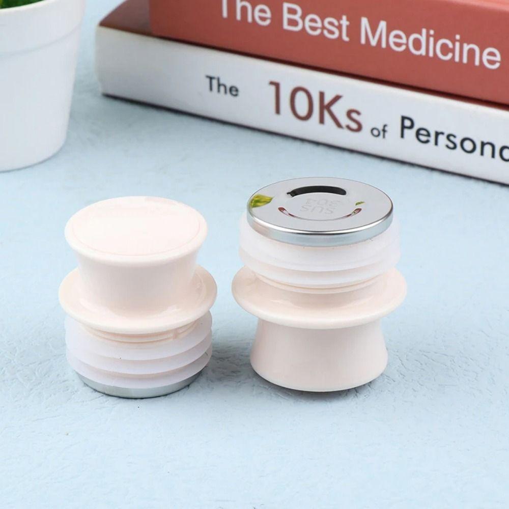 1Pcs Thermos Cup Accessories Thermos Bottle Stopper Stainless Steel Silicone Hot Water Cap