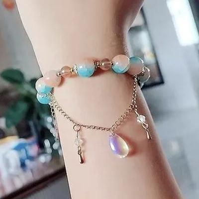 Популярный зимний сплав магнитная пряжка браслет леопардовый принт, модный кожаный браслет