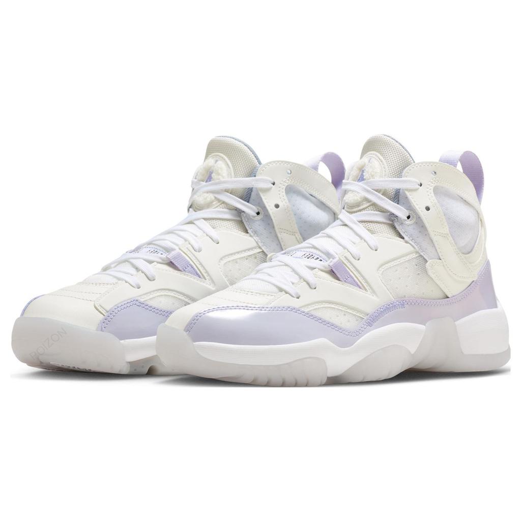 Jordan Jumpman Two Trey Белый Лавандовый Фиолетовый (Женский) Женские кроссовки FB7166-511