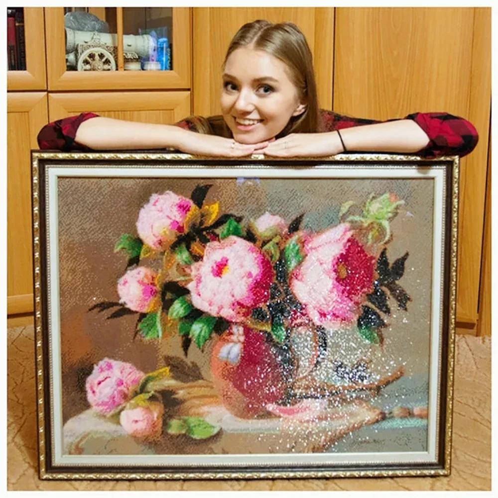 DIY Diamond Painting Van Gogh's Starry Sky 5D Full Round/Square Diamond Decoration Painting Impressionist Art Decor Home