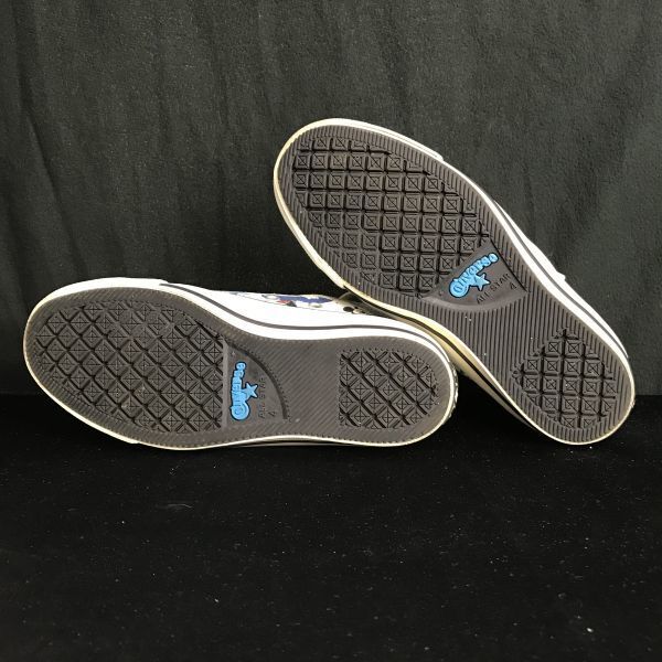 Disney × Converse Микки Кроссовки Хай-топ Белый Голубой 23.0см(ИСПОЛЬЗОВАЛ)