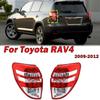 Для Toyota RAV4 2009 2010 2011 2012 Автомобильный задний фонарь Стоп-сигнал Поворотник Предупреждающий фонарь бампера Автоматический задний фонарь без лампочки