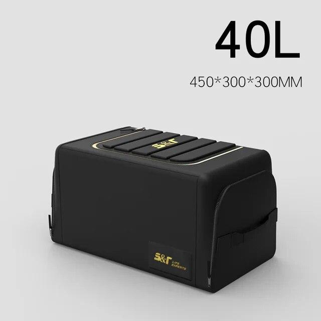 50л/60л/70л органайзер для багажника автомобиля коробка для хранения ткань Оксфорд автоорганайзеры сумка складной багажник карманы для хранения для автомобиля седан внедорожник