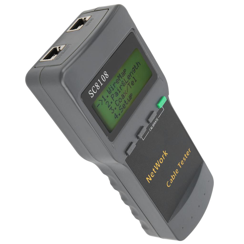 СК?8108 Тестер интернет-кабеля RJ45 Тестер непрерывности интернета для телекоммуникационных проектов