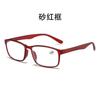 New Transparent Presbyopic Glasses Frosted Full-frame Presbyopic Glasses Men Women Portable High-definition Presbyopic Glasses