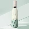 Fully Automatic Umbrella Sunscreen Minimalism Anti-UV Sun Umbrella Three-fold Windproof Sun/Rain Portable Compact Umbrella