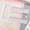 5 шт./комплект Милый Мини-Кролик Ладонная Линейка Мультяшный Стиль Питомца Корейская Рисование Измерительная Линейка для Ученика Кавайная Маленькая Линейка
