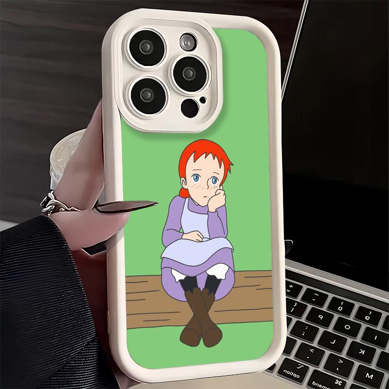 Anne Of Green Gables Shirley Phone Case for iPhone 16 17 Air 16E 15 Pro Max 14 Plus 13 12 Mini Capa Soft Shell Silicone Funda