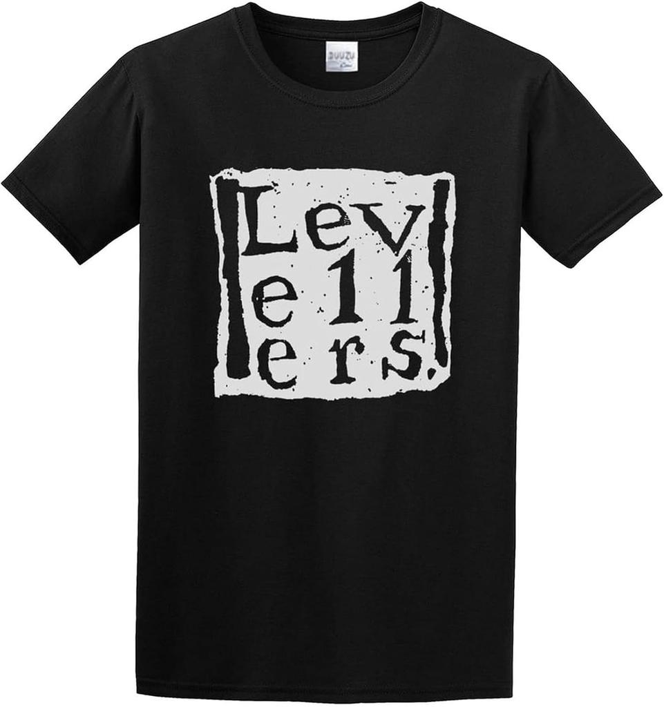The Levellers 'Logo ' Mens Short Sleeve Shirt