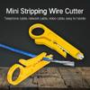 Cable Stripping Wire Cutter Crimping Tool Multi Stripper Knife Crimper Plier Portable Decrustation Wire Stripper Knife Hand Tool