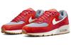 Nike Air Max 90 Premium Gym Red Smoke Grey Gum DH4621-600