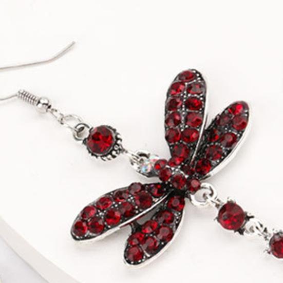 1 пара серег-крючков со стразами, цветные серьги с кисточками в этническом стиле, винтажные элегантные гипоаллергенные висячие серьги для женщин и девочек, модные ювелирные изделия