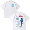 Rapper Bad Bunny Tour Album Merch T Shirts Debi Tirar Mas Fotos DTMF Graphics Tshirts Unisex Hip Hop Oversized Cotton Tshirt