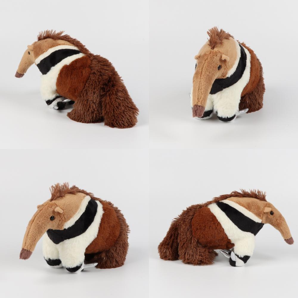 New Arrival Adorable Anteater Plush Toy Realistic Design Perfect Gift