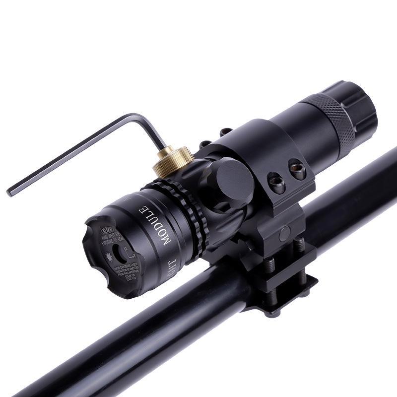 Регулируемый инфракрасный лазерный прицел с антивибрационной основой — двойная калибровка красного/зеленого цветов для точного наведения