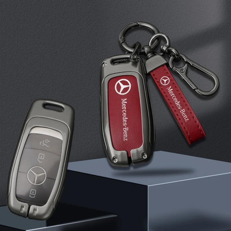 2025 New Car Remote Key Case Cover Shell For Mercedes Benz A C E S G Class GLC CLE CLA GLB GLS W177 W205 W213 W222 X167 AMG Acce